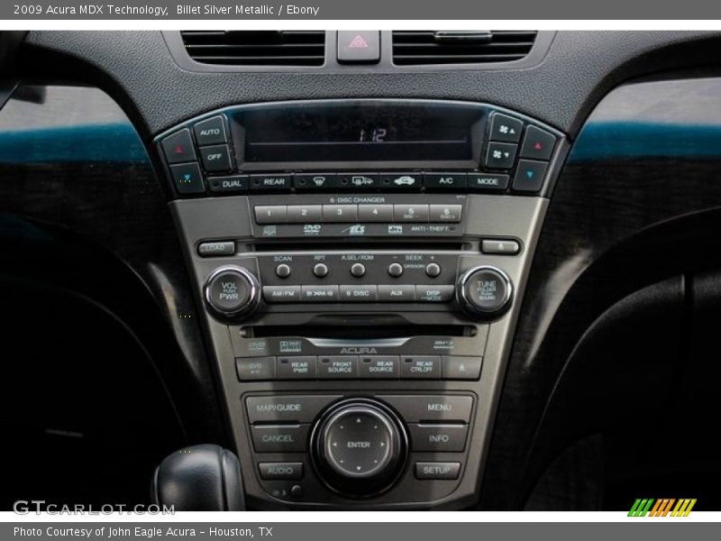 Billet Silver Metallic / Ebony 2009 Acura MDX Technology