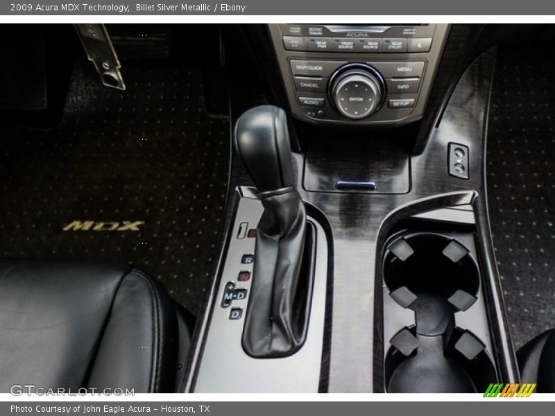 Billet Silver Metallic / Ebony 2009 Acura MDX Technology