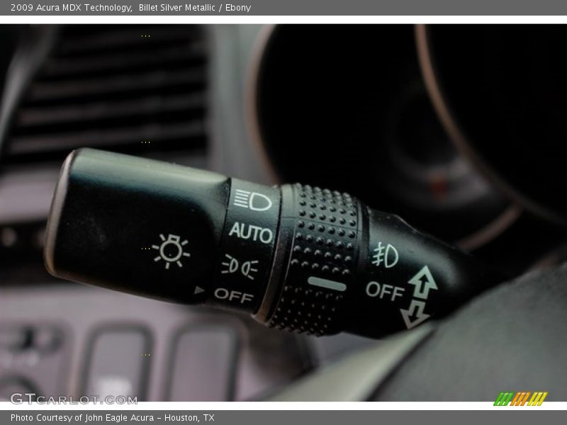 Billet Silver Metallic / Ebony 2009 Acura MDX Technology
