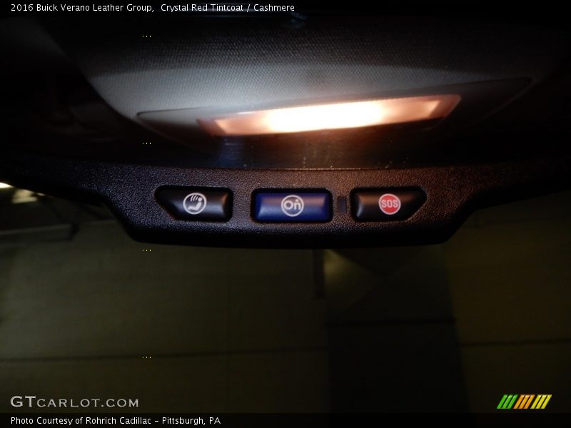Crystal Red Tintcoat / Cashmere 2016 Buick Verano Leather Group