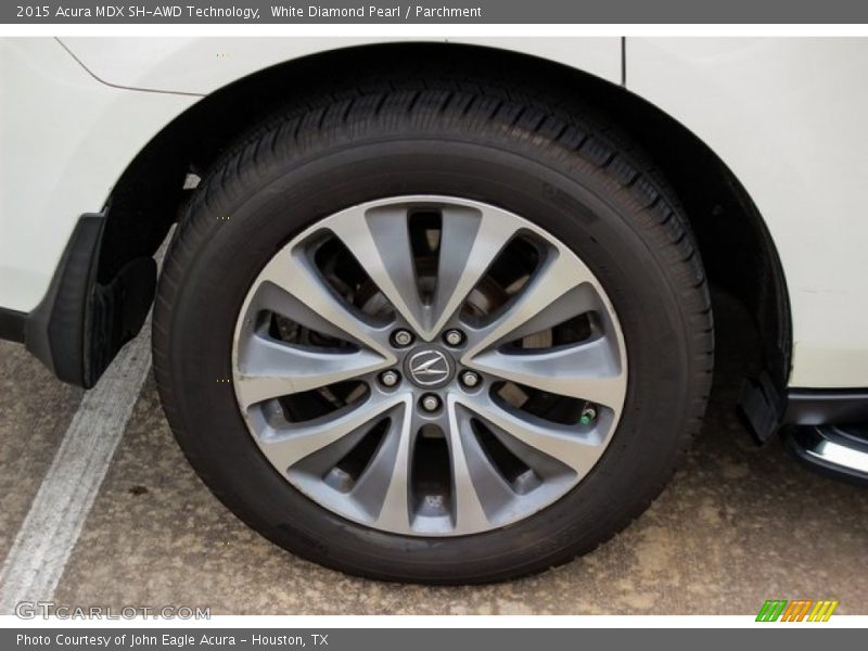 White Diamond Pearl / Parchment 2015 Acura MDX SH-AWD Technology