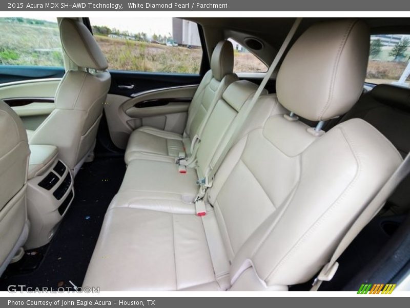 White Diamond Pearl / Parchment 2015 Acura MDX SH-AWD Technology