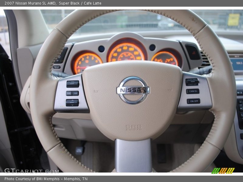 Super Black / Cafe Latte 2007 Nissan Murano SL AWD