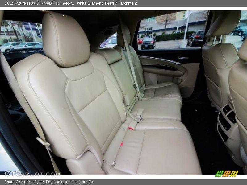 White Diamond Pearl / Parchment 2015 Acura MDX SH-AWD Technology