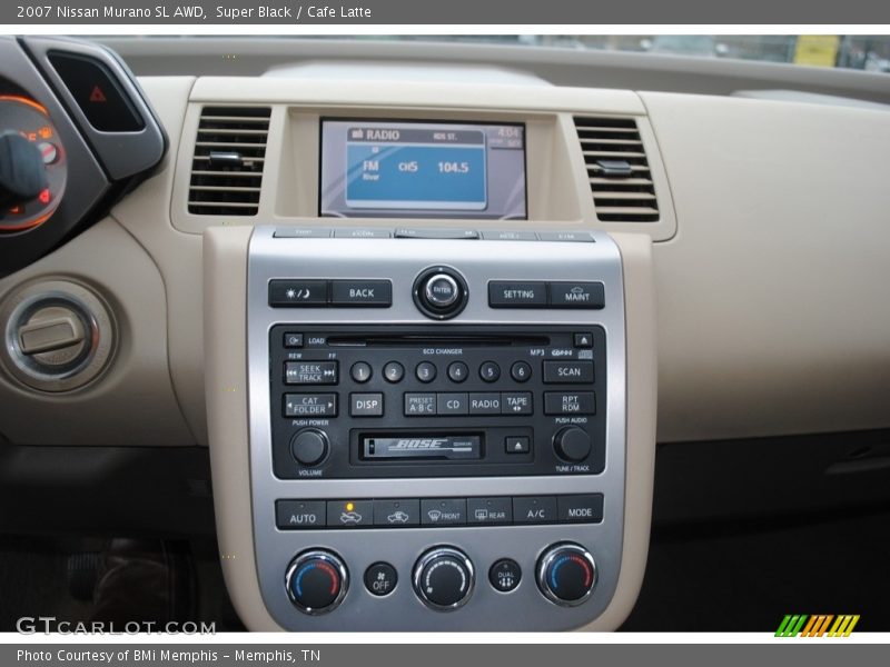 Super Black / Cafe Latte 2007 Nissan Murano SL AWD