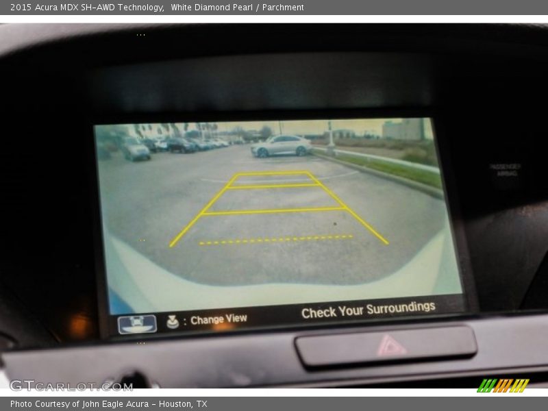 White Diamond Pearl / Parchment 2015 Acura MDX SH-AWD Technology
