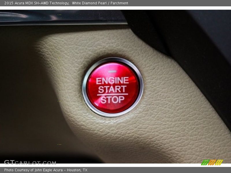 White Diamond Pearl / Parchment 2015 Acura MDX SH-AWD Technology