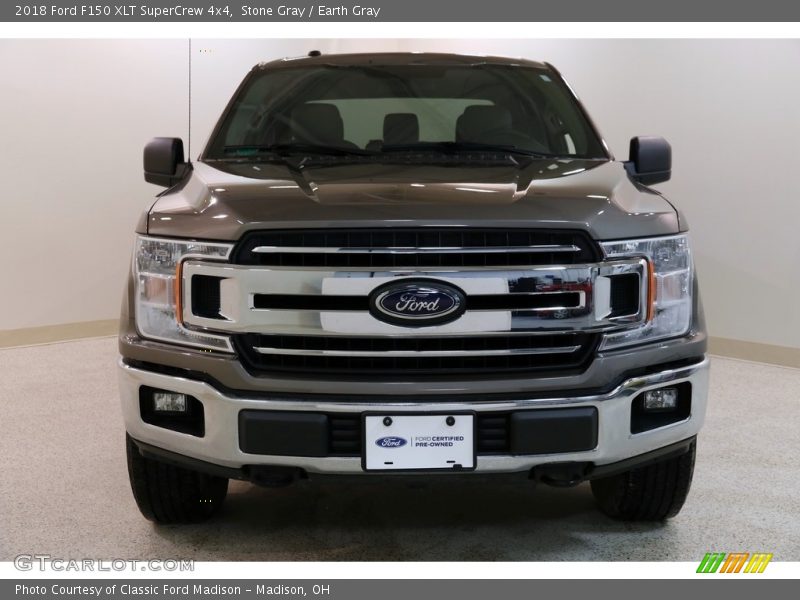 Stone Gray / Earth Gray 2018 Ford F150 XLT SuperCrew 4x4