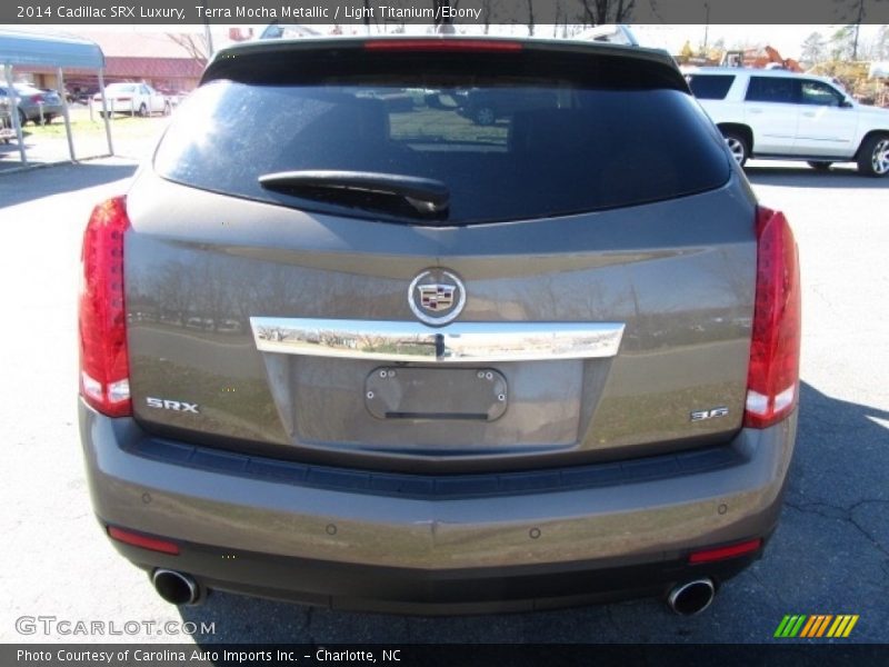 Terra Mocha Metallic / Light Titanium/Ebony 2014 Cadillac SRX Luxury