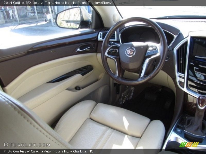 Terra Mocha Metallic / Light Titanium/Ebony 2014 Cadillac SRX Luxury