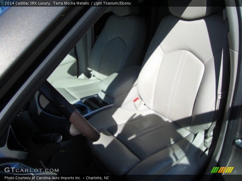 Terra Mocha Metallic / Light Titanium/Ebony 2014 Cadillac SRX Luxury