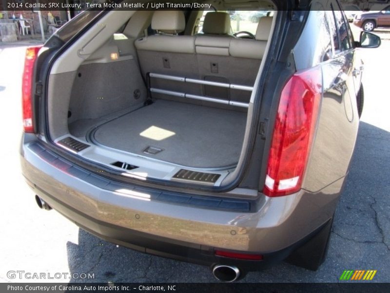Terra Mocha Metallic / Light Titanium/Ebony 2014 Cadillac SRX Luxury