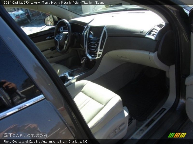 Terra Mocha Metallic / Light Titanium/Ebony 2014 Cadillac SRX Luxury