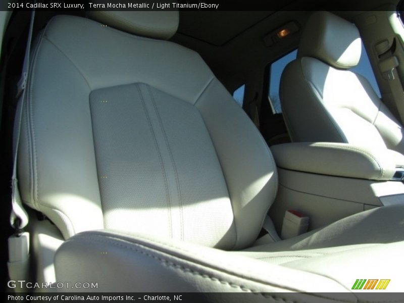 Terra Mocha Metallic / Light Titanium/Ebony 2014 Cadillac SRX Luxury