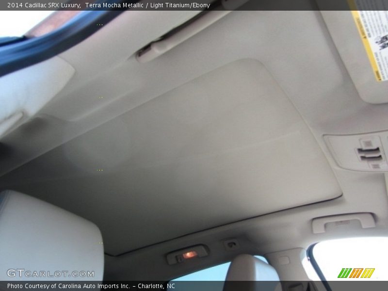 Terra Mocha Metallic / Light Titanium/Ebony 2014 Cadillac SRX Luxury