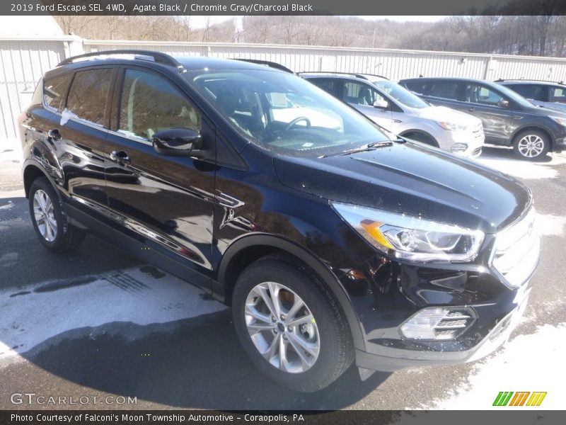 Agate Black / Chromite Gray/Charcoal Black 2019 Ford Escape SEL 4WD