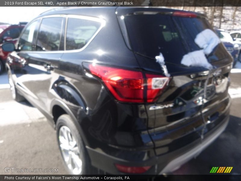 Agate Black / Chromite Gray/Charcoal Black 2019 Ford Escape SEL 4WD