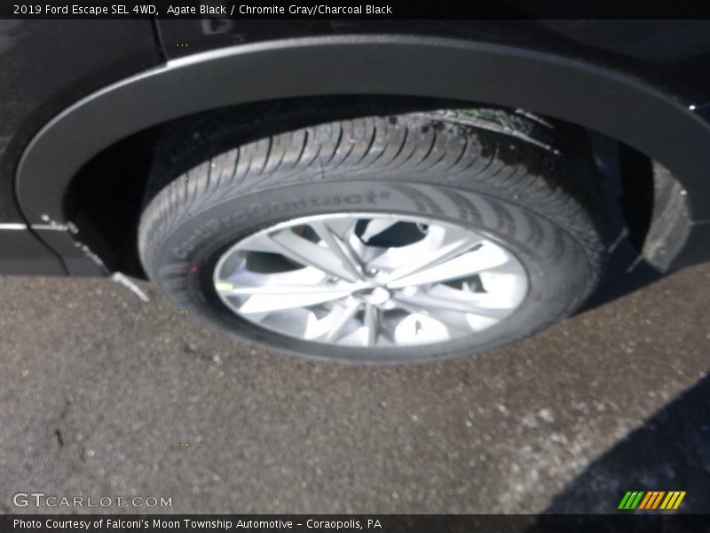 Agate Black / Chromite Gray/Charcoal Black 2019 Ford Escape SEL 4WD