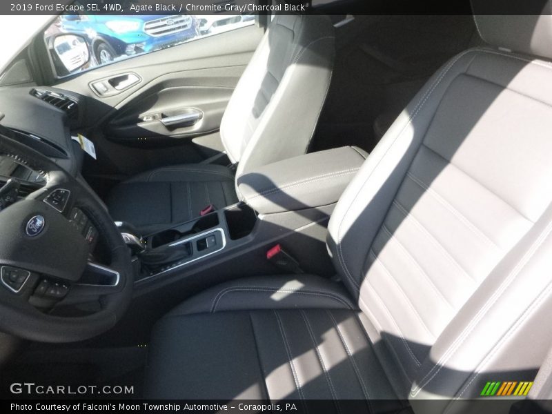 Agate Black / Chromite Gray/Charcoal Black 2019 Ford Escape SEL 4WD