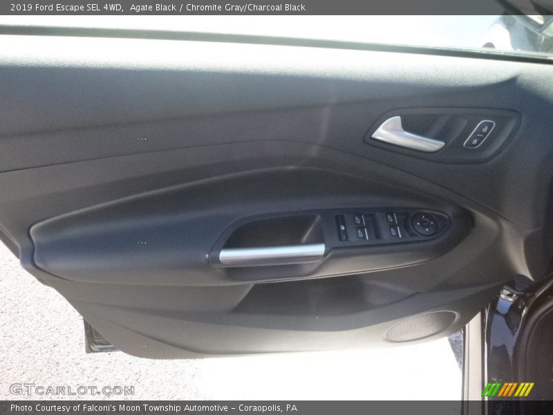 Agate Black / Chromite Gray/Charcoal Black 2019 Ford Escape SEL 4WD