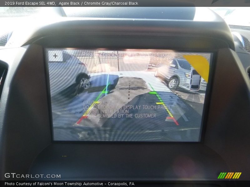 Agate Black / Chromite Gray/Charcoal Black 2019 Ford Escape SEL 4WD