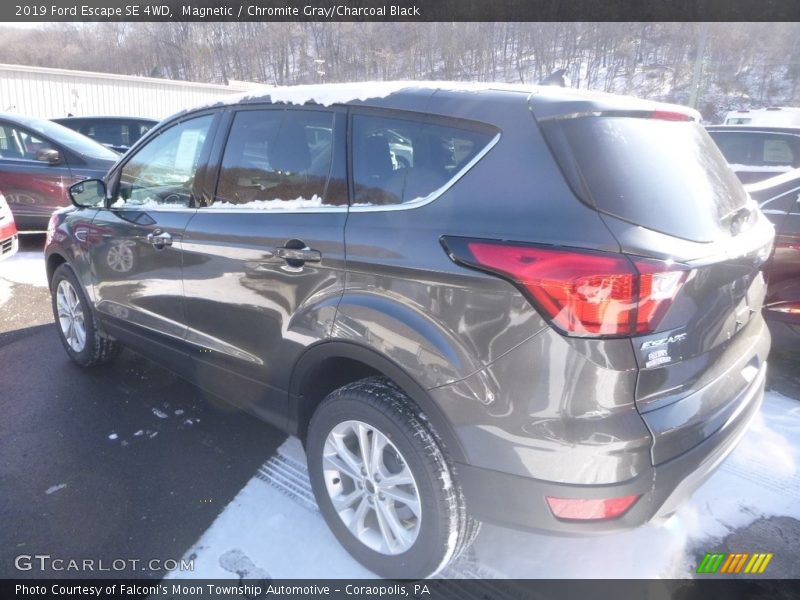 Magnetic / Chromite Gray/Charcoal Black 2019 Ford Escape SE 4WD