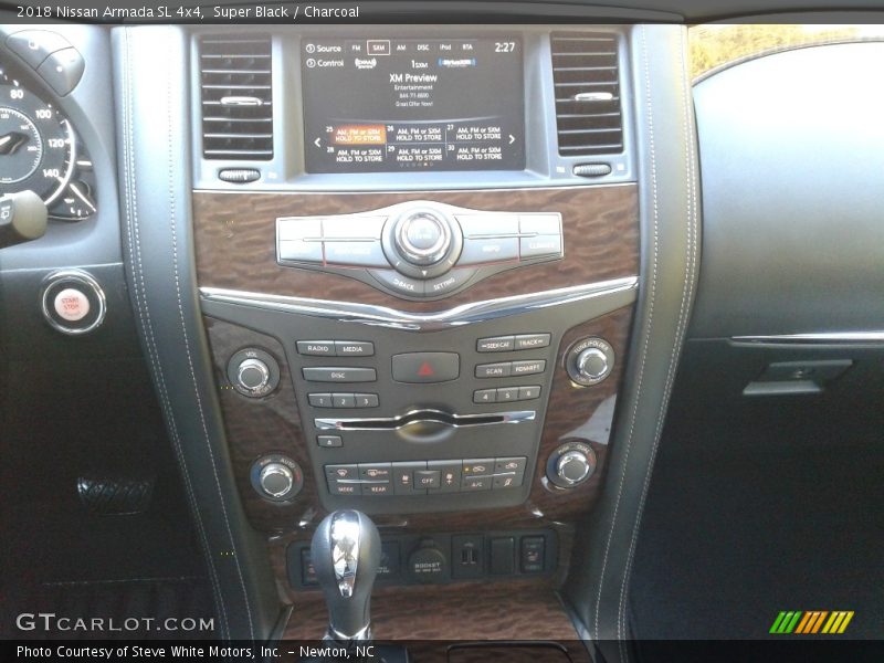 Super Black / Charcoal 2018 Nissan Armada SL 4x4
