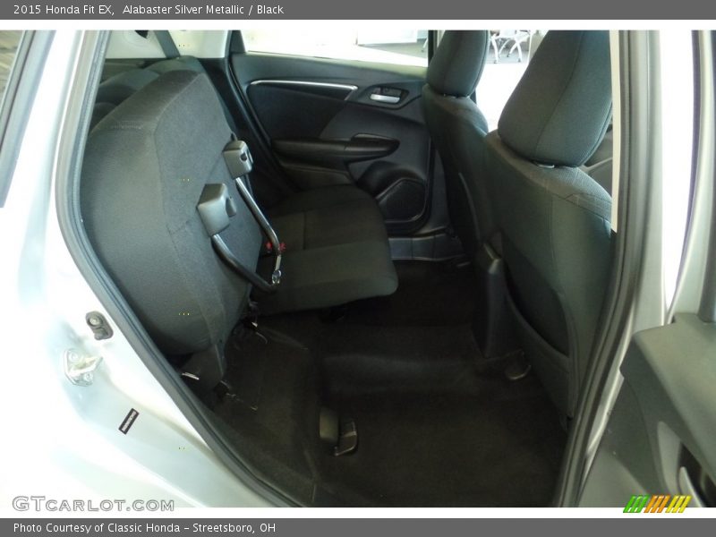 Alabaster Silver Metallic / Black 2015 Honda Fit EX