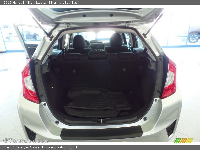 Alabaster Silver Metallic / Black 2015 Honda Fit EX