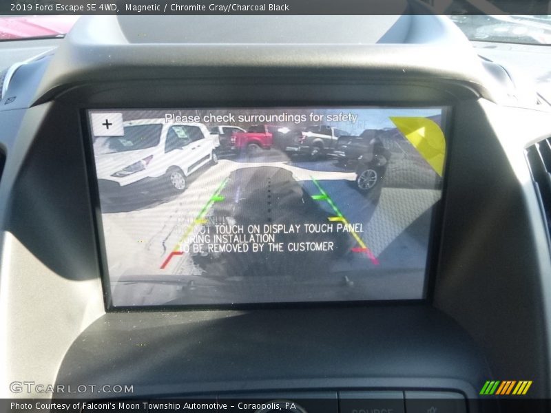 Magnetic / Chromite Gray/Charcoal Black 2019 Ford Escape SE 4WD