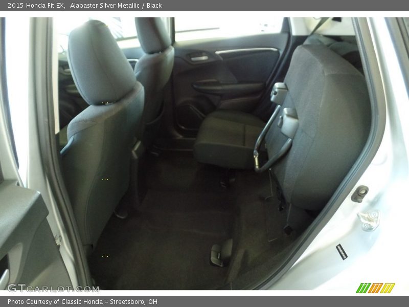 Alabaster Silver Metallic / Black 2015 Honda Fit EX