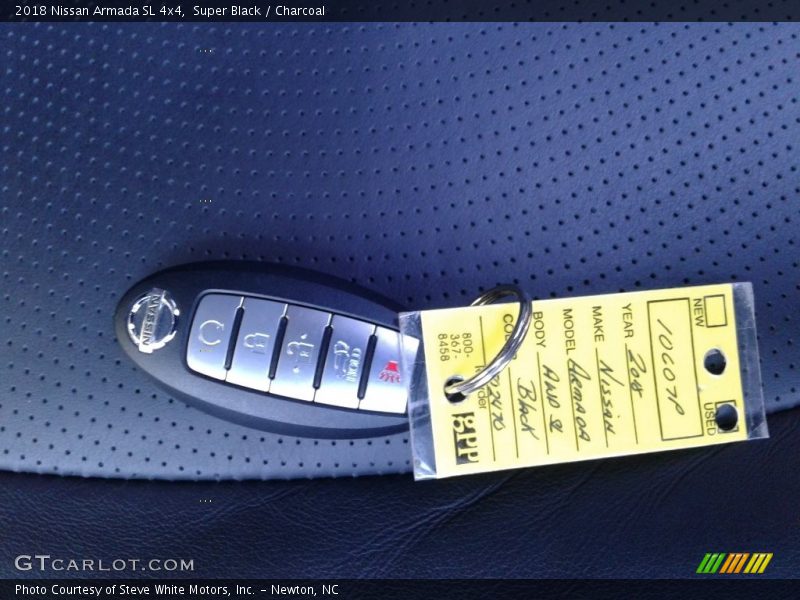 Super Black / Charcoal 2018 Nissan Armada SL 4x4