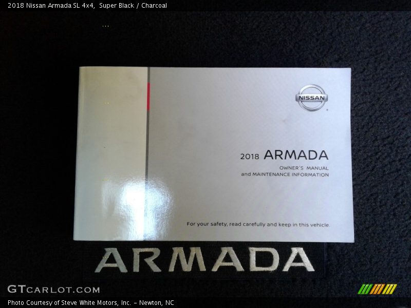 Super Black / Charcoal 2018 Nissan Armada SL 4x4