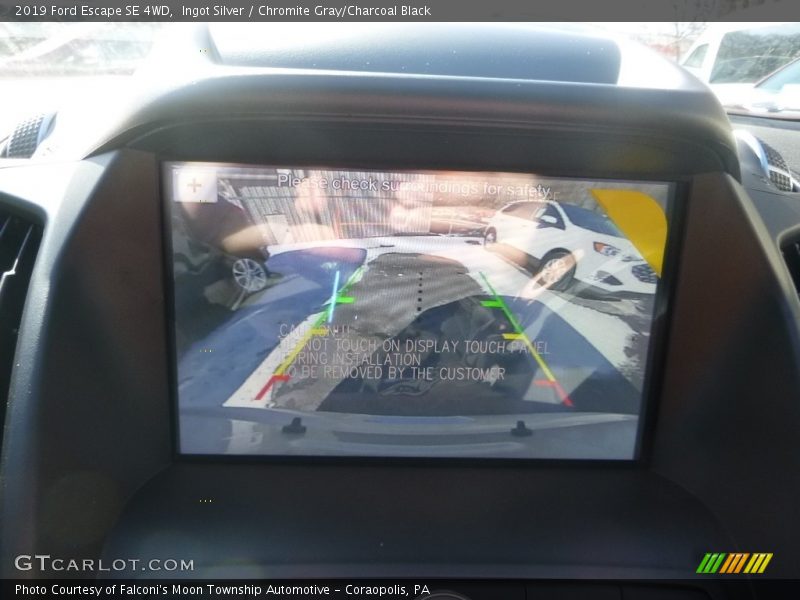 Ingot Silver / Chromite Gray/Charcoal Black 2019 Ford Escape SE 4WD