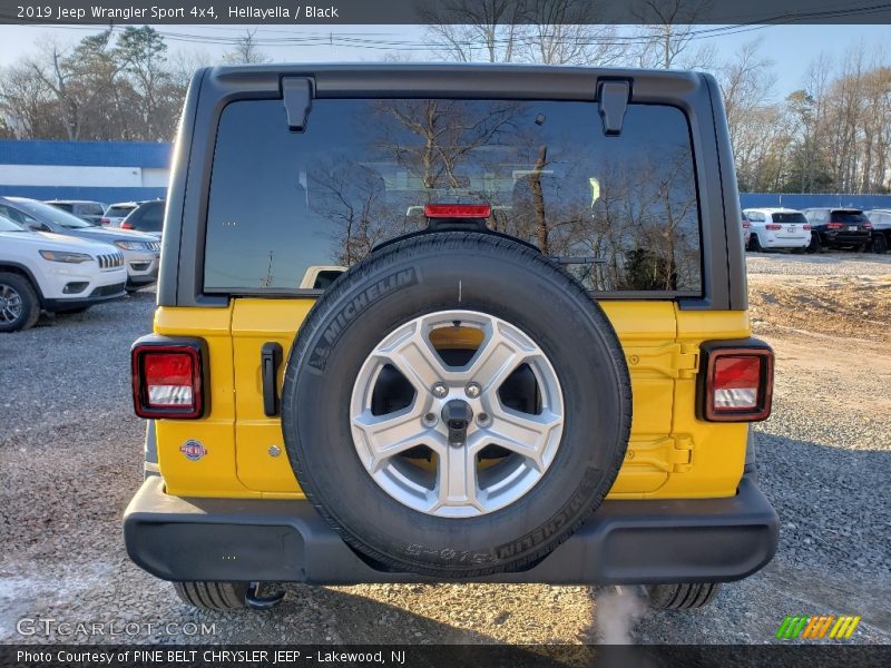 Hellayella / Black 2019 Jeep Wrangler Sport 4x4