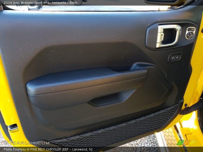Hellayella / Black 2019 Jeep Wrangler Sport 4x4