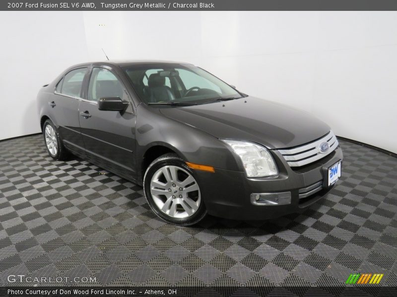 Tungsten Grey Metallic / Charcoal Black 2007 Ford Fusion SEL V6 AWD