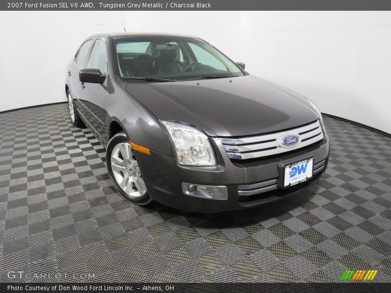 Tungsten Grey Metallic / Charcoal Black 2007 Ford Fusion SEL V6 AWD