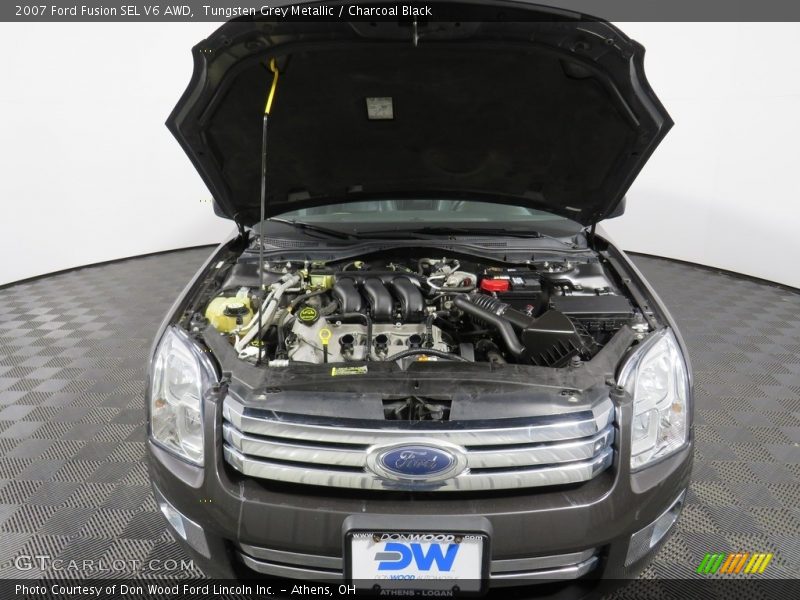 Tungsten Grey Metallic / Charcoal Black 2007 Ford Fusion SEL V6 AWD
