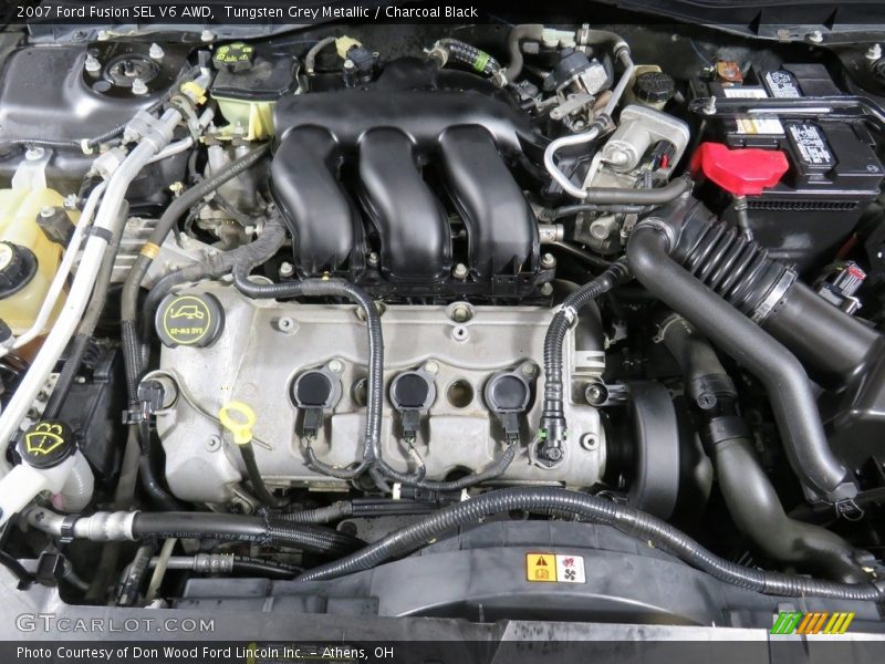Tungsten Grey Metallic / Charcoal Black 2007 Ford Fusion SEL V6 AWD