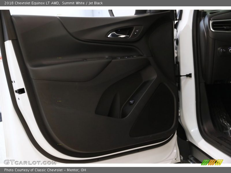 Summit White / Jet Black 2018 Chevrolet Equinox LT AWD