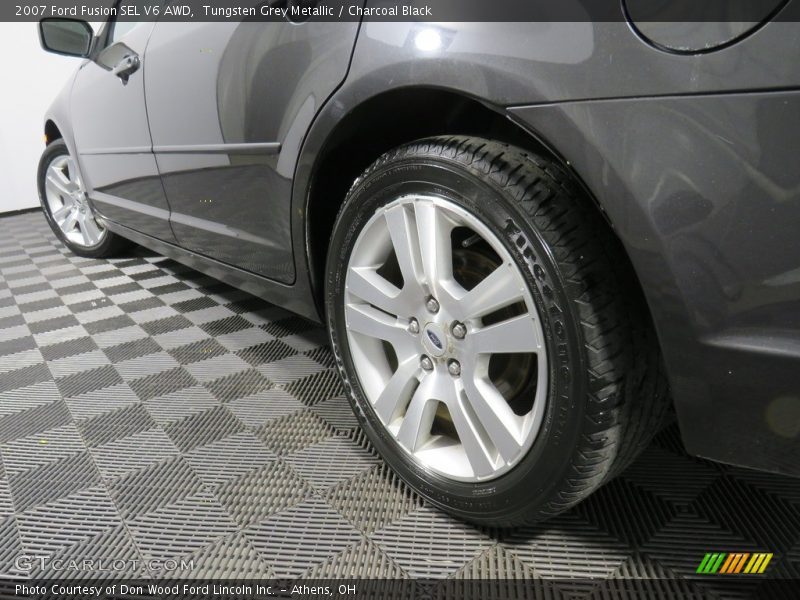 Tungsten Grey Metallic / Charcoal Black 2007 Ford Fusion SEL V6 AWD