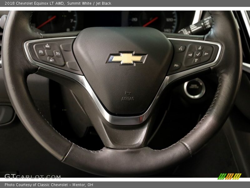 Summit White / Jet Black 2018 Chevrolet Equinox LT AWD