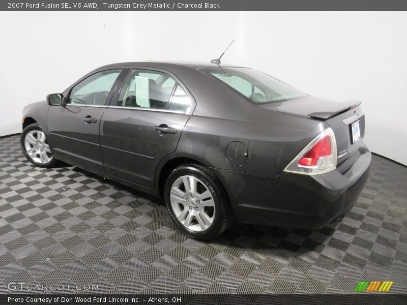 Tungsten Grey Metallic / Charcoal Black 2007 Ford Fusion SEL V6 AWD