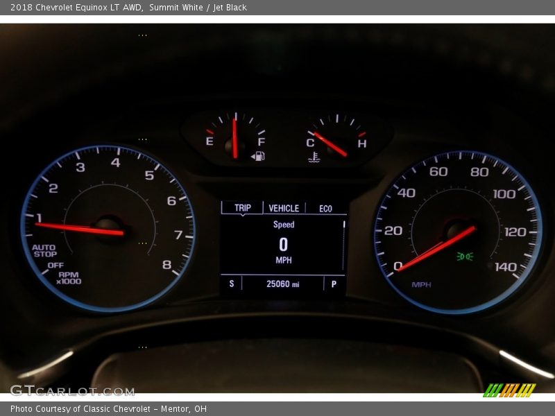 Summit White / Jet Black 2018 Chevrolet Equinox LT AWD
