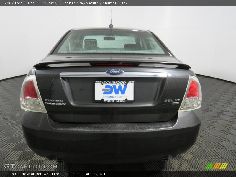 Tungsten Grey Metallic / Charcoal Black 2007 Ford Fusion SEL V6 AWD