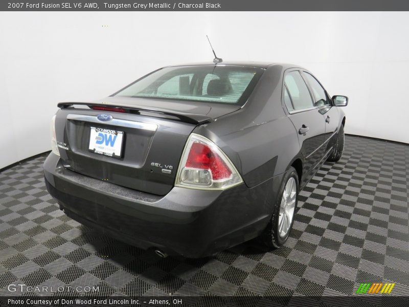 Tungsten Grey Metallic / Charcoal Black 2007 Ford Fusion SEL V6 AWD