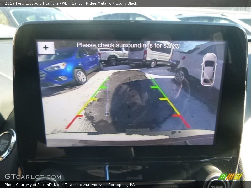 Canyon Ridge Metallic / Ebony Black 2019 Ford EcoSport Titanium 4WD