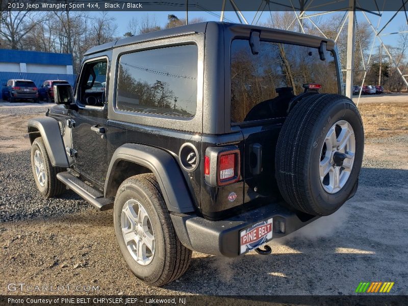 Black / Black 2019 Jeep Wrangler Sport 4x4