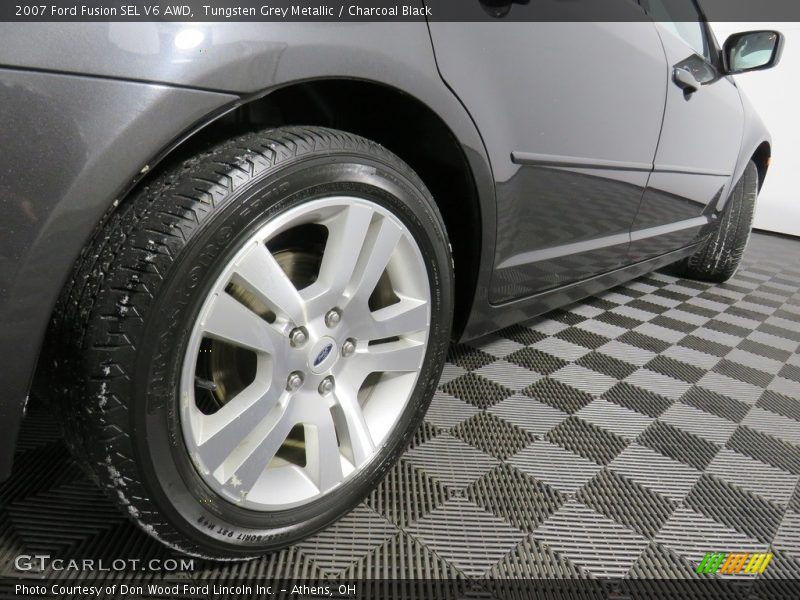Tungsten Grey Metallic / Charcoal Black 2007 Ford Fusion SEL V6 AWD